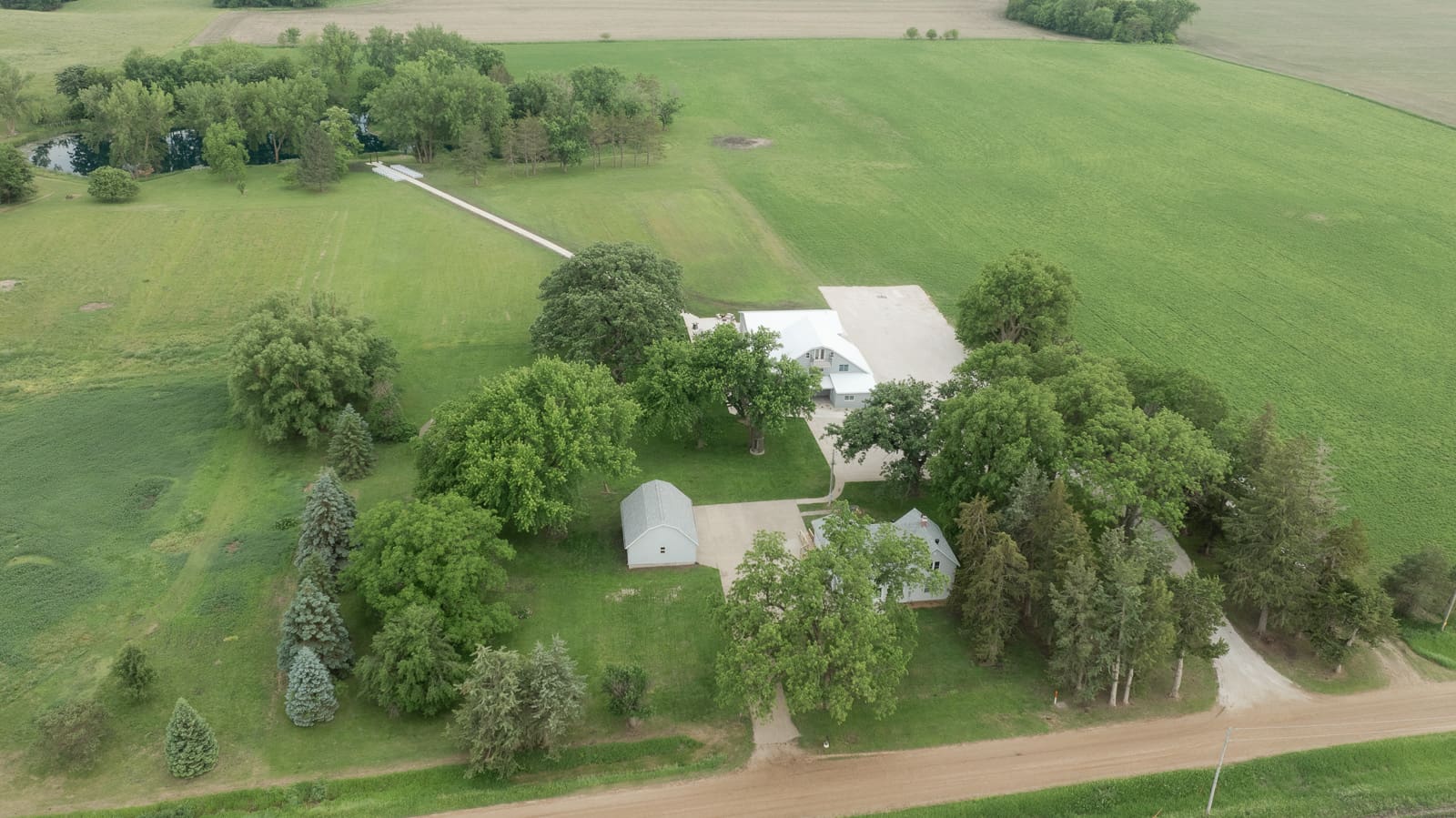 The Era drone shot of the entire property